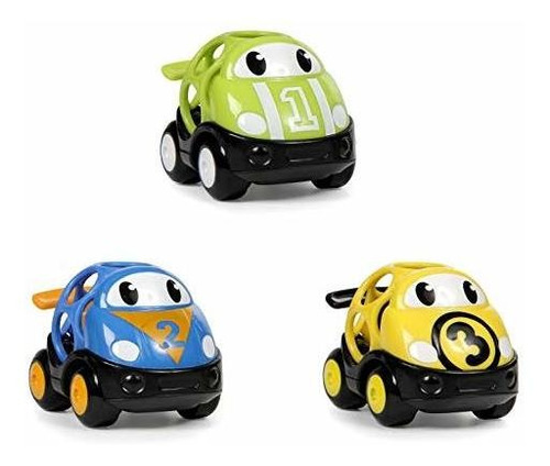 Oball 3 Piezas Pinzas Ir Vehículos, Coche De Carreras-3 Pack