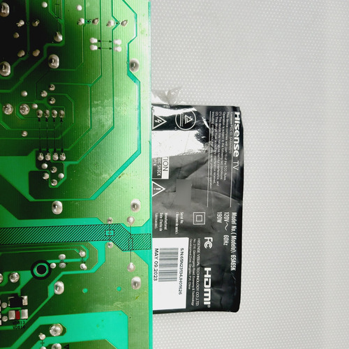 Tarjeta Fuente Para Pantalla Hisense Modelo 65a65k (Usado)