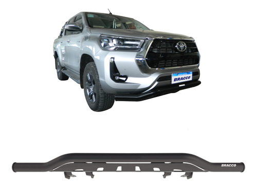 Defensa Talampaya Toyota Hilux 2016+ Negra Bracco Original