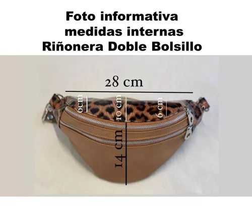 Riñonera Mujer Cartera Moderna Doble Cierre - Varios Modelos