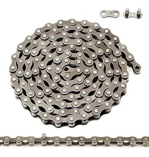 Imagen 1 de 3 de Cadena De Bicicleta Mtb / 116 Eslabones / 6-7-8 Velocidades