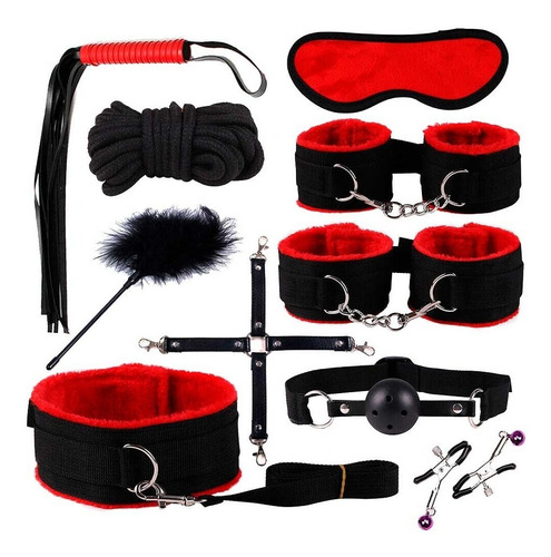 Kit Bdsm Bondage Sumision Juego Parejas