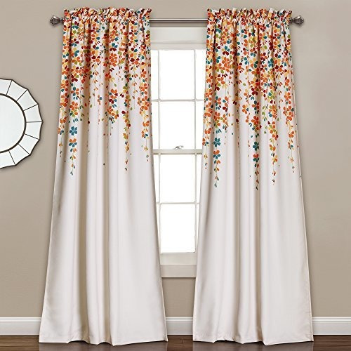 Cortinas Florales Modernas  Weeping Flower 