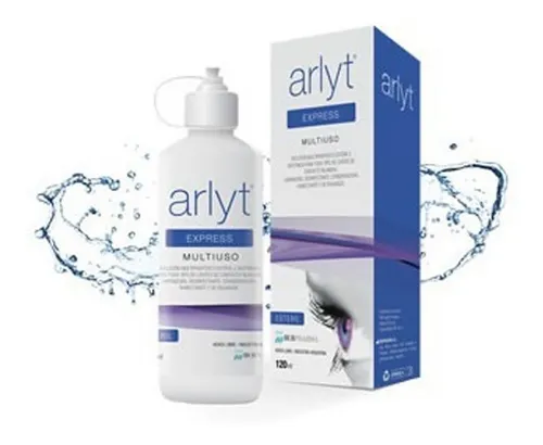 Liquido Para Lentes De Contacto Arlyt Express 60ml Optica