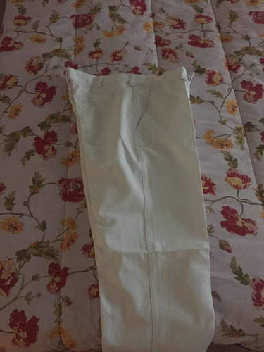 Pantalón Blanco De Trabajo