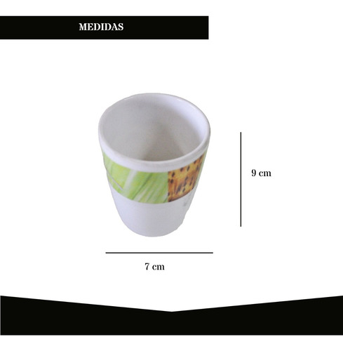 Vaso De Melamina