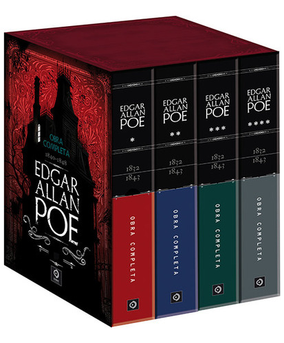 Edgar Allan Poe Obra Completa 4 Volumenes - Allan Poe,edgar