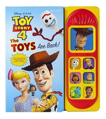 Disney Pixar Toy Story 4 Woody, Buzz Lightyear, Bo Peep, An, De Wage, Erin Rose. Editorial Phoenix International Publications, Inc., Tapa Dura En Inglés, 2019