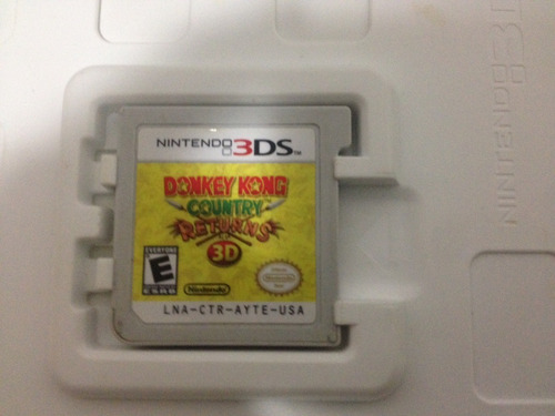 Juego Nintendo 3ds Donkey Kong Returns (Usado)