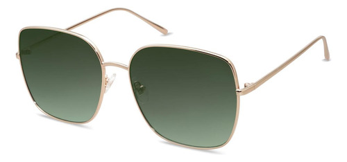 Sojos Gafas De Sol De Moda Con Montura Cuadrada De Metal De
