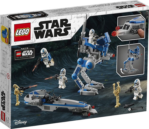 Lego Star Wars Clone Troopers Legión 501 75280 Kit De Constr