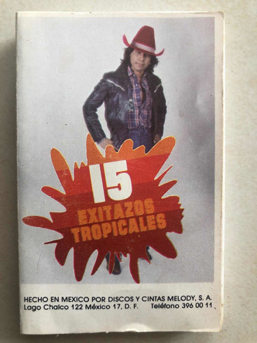 Rigo Tovar Casette 15 Exitazos Tropicales