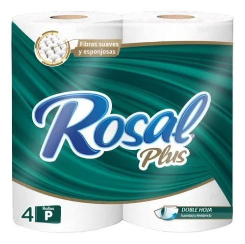 comprar Papel Higiénico Rosal 215 Plus 12 Packs Doble Hoja 22m.