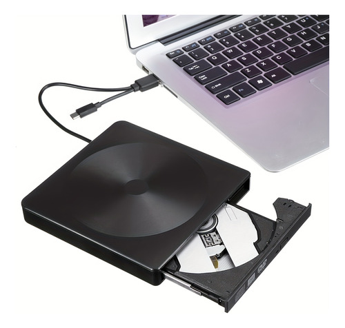 Grabadora Externa Portátil De Cd, Dvd +/-rw, Usb 3.0 Tipo C