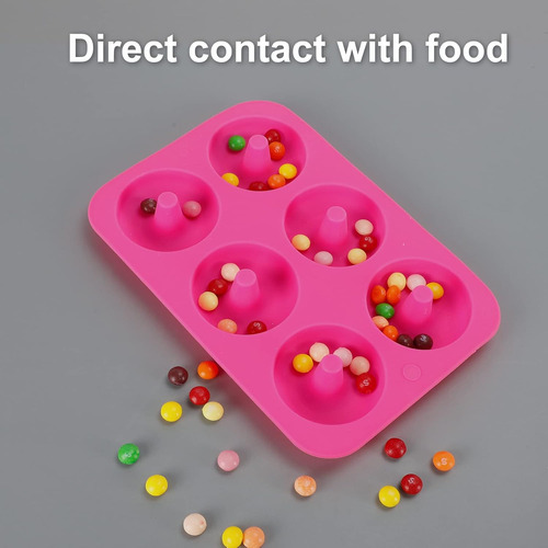 Molde Antiadherente Para Donas Para Hornear (pack De 3)