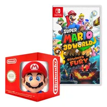 Comprar Super Mario 3d World Bowsers Fury Nintendo Switch Y Taza 6