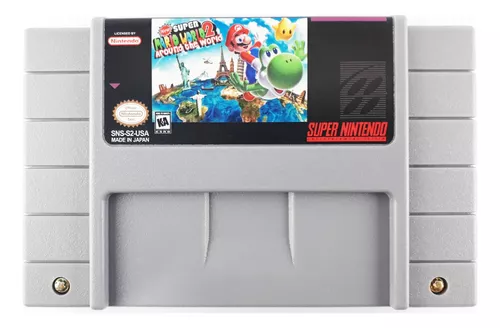 Jogos Super Mario World A de Super Nintendo Placas Novas Fabricação