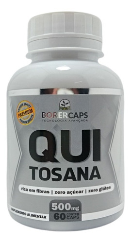 Quitosana Em Cápsulas 100% Pura Natural C/ Registro Anvisa Sabor QUITOSANA CHITOSAN