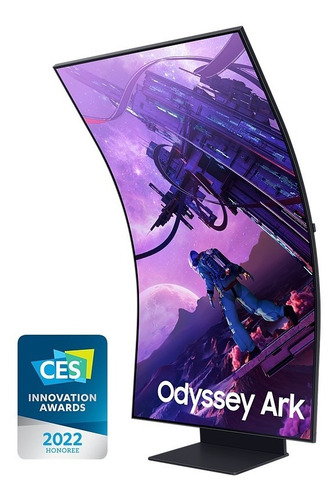 Monitor Gaming 55 Odyssey Ark Con Curvatura 1000r Color Negro