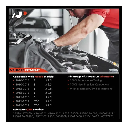 Motor De Arranque Premium A Compatible Con Mazda Cx L4 11
