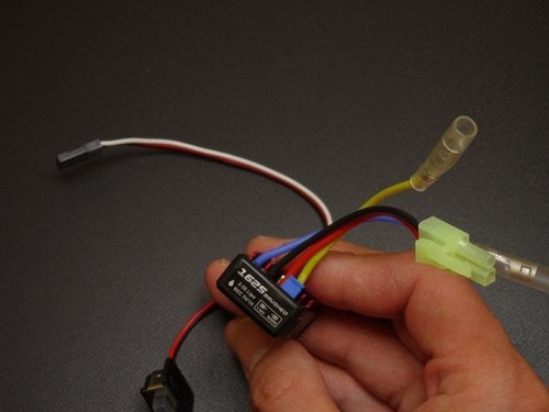 Imagen 3 de 8 de Variador Esc Speed Brushed Autos Rc 1/16 1/1 8 No Brushless