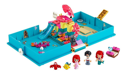 Bloques para armar Lego Disney Ariel's storybook adventures 105 piezas  en  caja