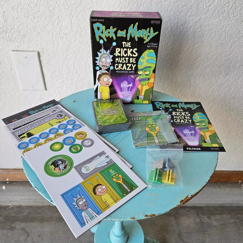 Juego Multiverso De Rick Y Morty - A Pedido_exkarg