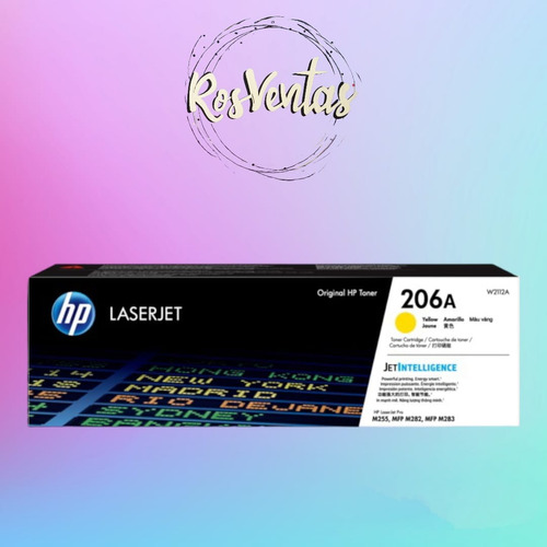 Toner Color Amarillo Para Impresora Hp-laserjet M255 / M282 