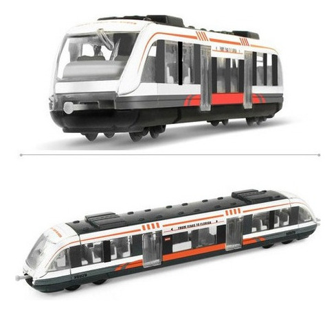 W Juego De Juguetes De Tren Fundido A Presión Tren Bala De