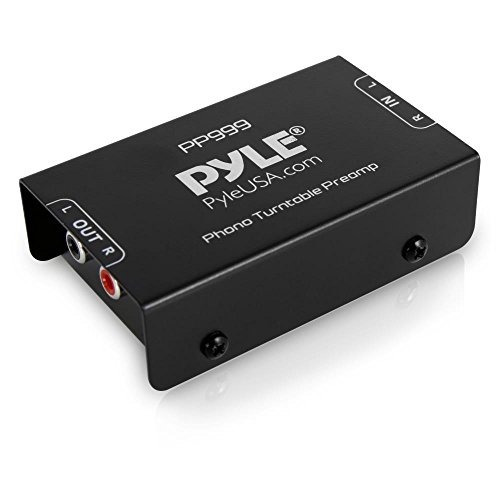 Pyle Phono Tocadiscos Preamplificador - Mini Preamplificador