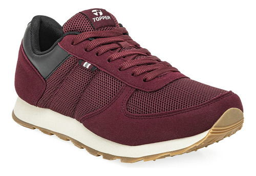 Zapatilla Topper Unisex T.350 Mesh Bordo