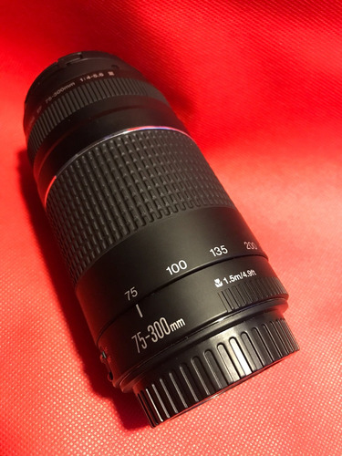 Zoom Canon Ef 75-300 Mm 1:4-5,6 Serie Ill,