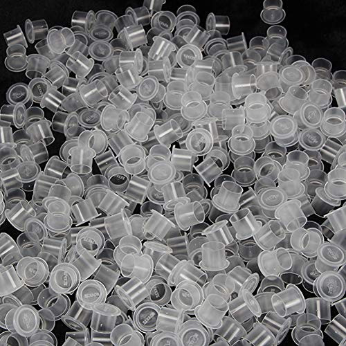 Tintas Para Tatuajes - Tattoo Ink Cups - 400pcs Clear Dispos