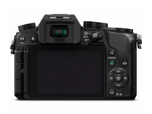 Imagen 3 de 5 de Panasonic Lumix Kit G7K + lente 14-42mm II ASPH DMC-G7K sin espejo color negro