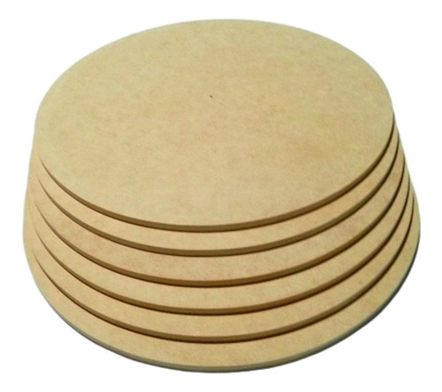 Círculos De Mdf 50 Cm De Diámetro 3mm De Grosor (100 Piezas)