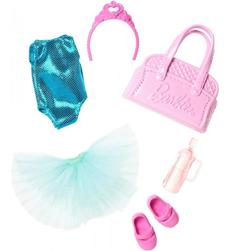 Set De Accesorios Barbie Club Atuendo De Bailarina Para