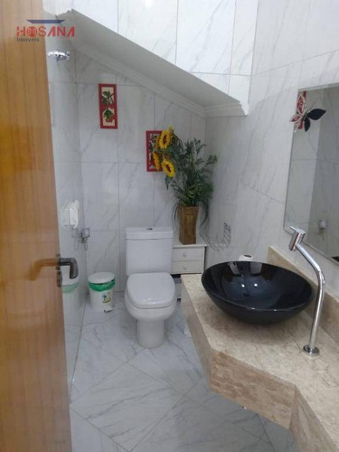 Imagem 11 de 30 de Sobrado Com 4 Dormitórios À Venda, 167 M² Por R$ 750.000,00 - Real Park - Caieiras/sp - So0892