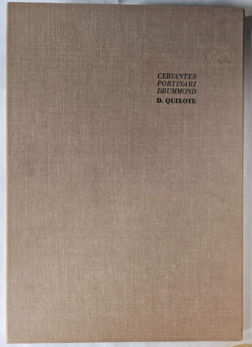 Dom Quixote - Cervantes - Portinari - Carlos Drummond De Andrade - 1a Edição - Assinado (Usado)