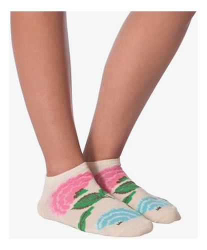 K. Bell Socks 6 Pares De De Corte Bajo Para Mujer Multicolor Floreado 4 A 10