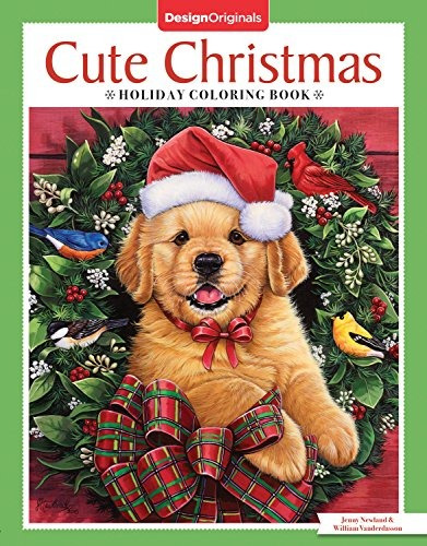 Cute Christmas Holiday Coloring Book (design Originals) 32 K