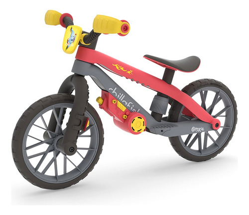 Bicicleta De Equilibrio Bmxie Moto Roja Chillafish