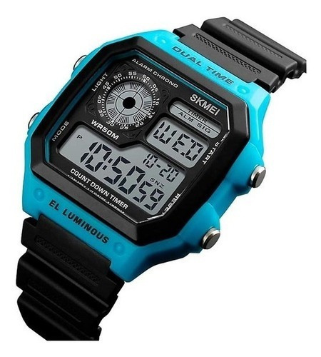 Skmei Reloj Digital Deportivo Estilo Casual Contra Agua 1299