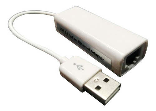 Convertidor De Usb 2.0 A Rj45b, 100mbps