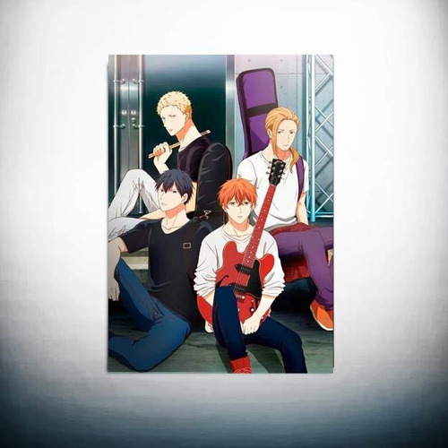Poster Adesivo Anime Given Banda