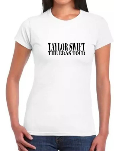Franela Para Damas Estampada Diseño Taylor Swift Eras Tour