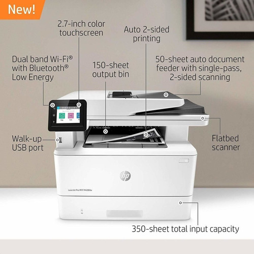 Imagen 4 de 7 de Impresora Multifuncion Laser Hp M428 Wifi Scaner Fax Duplex