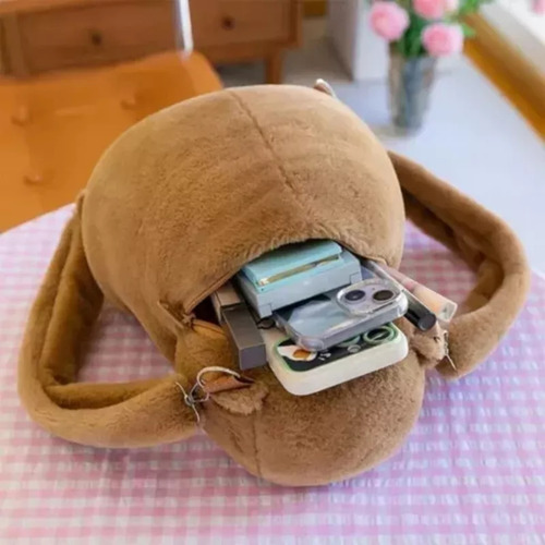 Mochila De Felpa Kawaii Creative Animal Capibara