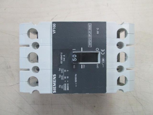 Breaker Hqc Siemens Modelo Vf100 Trifasico 50 Amp