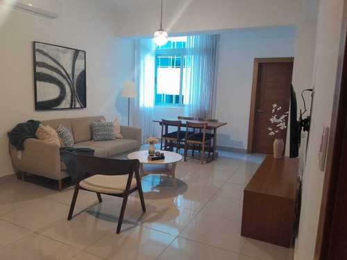 Apartamento Amueblado En Alquiler En Naco De 1 Habitación