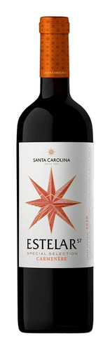 Vinho Chileno Santa Carolina Estelar 57 Carmenere 750ml